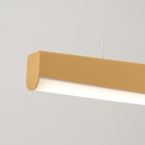 Lustra suspendata LED Jorun 150 Auriu 3000K 150x3x210 cm - Img 6