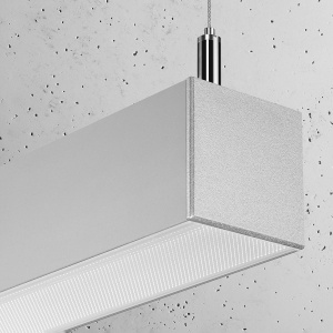 Lustra suspendata LED Pinne Gri 3000K 118x6x150 cm - Img 4