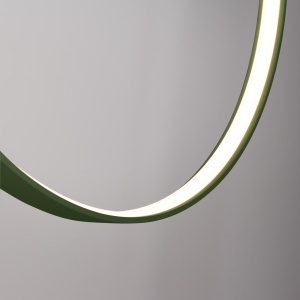 Lustra suspendata LED Rio 78 Olive 3000K 78x16x150 cm - Img 7