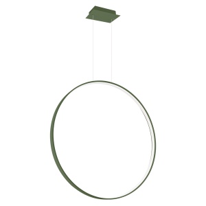 Lustra suspendata LED Rio 78 Olive 4000K 78x16x150 cm