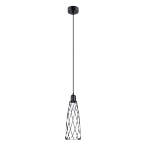 Lustra suspendata Suba Negru 12x12x139 cm