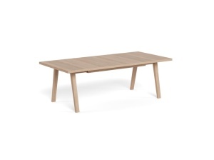 Masa dining A-Line, Alb, 74x210x100 cm - Img 2