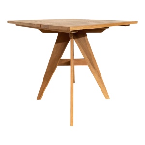 Masa dining Cadrada, Natural, 80x80x76 cm - Img 2