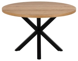 Masa dining Heaven, Natural, 76.4x120x120 cm - Img 3