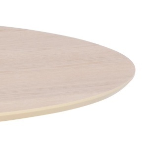Masa dining I_Duncan, Alb, 75x105x105 cm - Img 8