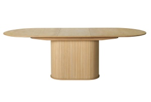 Masa dining NOLA, Stejar deschis, 95x75x180-230 cm - Img 4