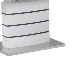 Masa extensibila Darsile gri antracit mdf 140x90x76 cm - Img 8