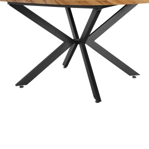 Masa extensibila Edina, Pako World, MDF, Sonoma, 130-170x130x75 cm - Img 6