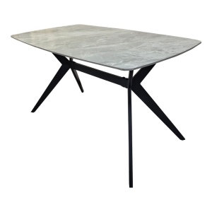 Masa Ezali, Gri, 140x80x75 cm - Img 2