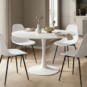 Masa living Balou Pako World Alb 120x120x75 cm