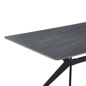 Masa, Olivet, Pako, Negru 180x90x76 cm - Img 4