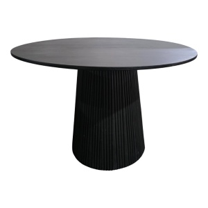 Masa, Tully, Negru, 120x120x75 cm - Img 2