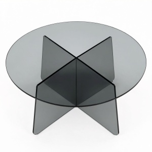 Masuta de cafea Cleary, Antracit, 70x70x45 cm - Img 3
