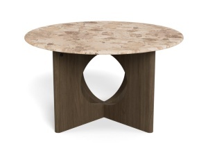 Masuta de cafea Foley V2, Maro, 42x80x80 cm - Img 4