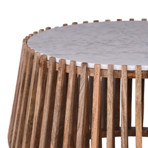 Masuta de cafea Mable Natural 80x80x45 cm - Img 4