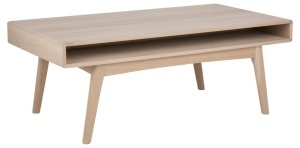 Masuta de cafea Marte, Alb, 50x130x70 cm - Img 2