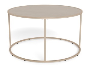 Masuta de cafea Seaford, Gri, 45x80x80 cm - Img 3