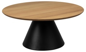 Masuta de cafea Soli, Natural, 40x85x85 cm - Img 3