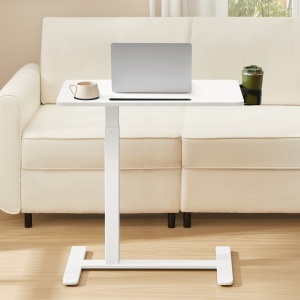 Masuta de laptop Vasagle Alb 70x40x102 cm - Img 2