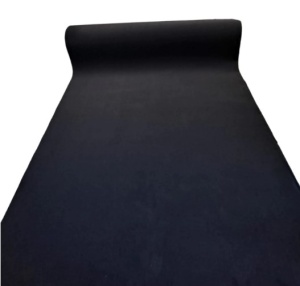 Mocheta evenimente Traversa, Plat, Negru, 200x1200 cm, Delta 610