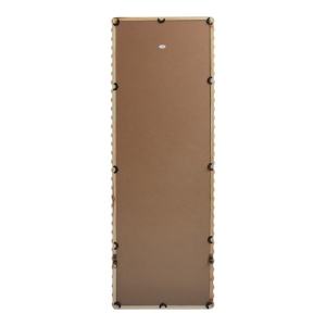 Oglinda cu lemn Ledalo, Pako World, Natural, 45x4.5x130 cm - Img 4