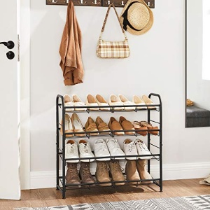 Pantofar, Songmics, Negru, 68.5x27.5x65 cm - Img 3