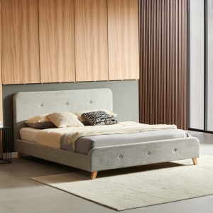 Pat dublu Restel Pako World Bej 160x200x20 cm - Img 3