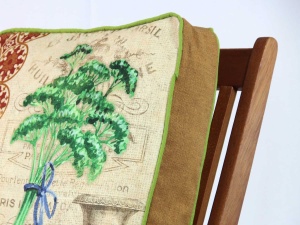 Pernă scaun YM1157 Multicolor 42x42 cm - Img 2