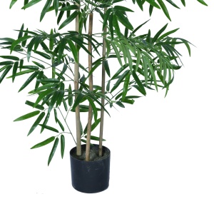 Planta decorativa Bamboo Pako World Negru inaltime 130 cm - Img 3
