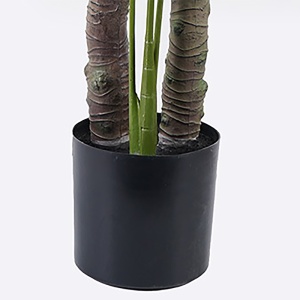 Planta decorativa cu ghiveci Deliciosa Verde 90x90x160 cm - Img 3