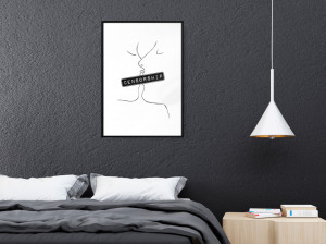 Poster - Forbidden Kiss, cu Ramă neagră, 30x45 cm - Img 2