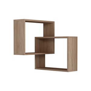 Raft de colt Ring Stejar 68x68x60 cm - Img 2