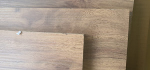 RESIGILAT: Birou Nero Figaro Walnut-Negru - Img 3