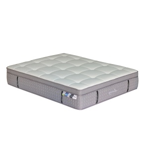 Saltea Luxury 5 zone arcuri buzunar+gel spuma cu memorie+latex 34-36cm 150x200cm