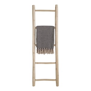 Scara decorativa pentru prosoape si haine, Natural, 5x50x150 cm - Img 4