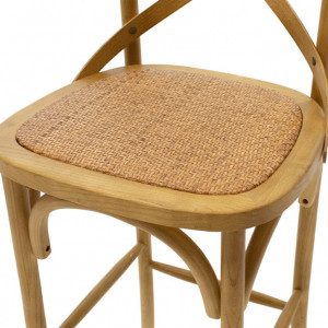 Scaun Bar Reid Rattan - Img 6