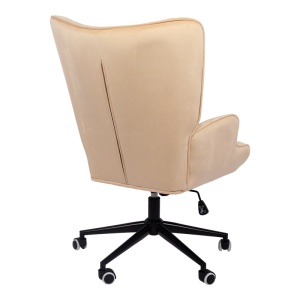 Scaun birou Lobima Crem 71x68x104 cm - Img 2