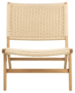 Scaun Carson, Alb, 72x64x79 cm - Img 8