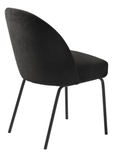 Scaun CRESTON, Negru, 57x84x49 cm - Img 4