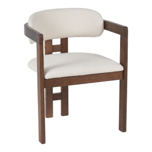 Scaun cu brate Winsor Nuc 58.5x51x76 cm