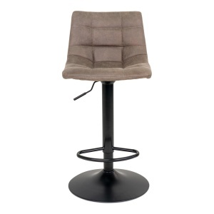 Scaun de bar tapitat Middelfart, Maro, 45x43x88/108 cm - Img 4