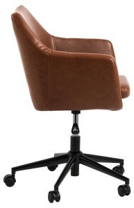 Scaun de birou Nora V1, Maro, 91x58x58 cm - Img 4