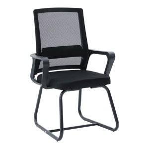 Scaun de birou, Palma, Negru, 52x46x94 cm