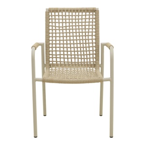 Scaun de gradina, Esence, Bej, 56x61.5x87.5 cm - Img 5