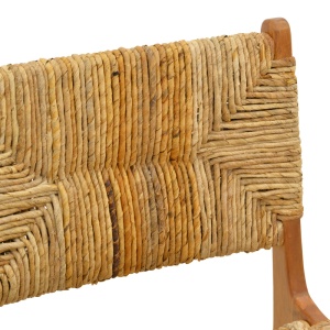 Scaun de gradina, Refane, Natural, 50x58x85 cm - Img 7
