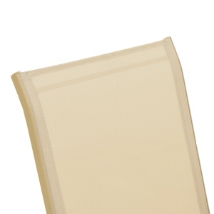 Scaun de gradina Stivuibil, Azelie, Bej, 75x56x88 cm - Img 7