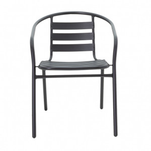 Scaun de Gradina Tade Negru - Img 4