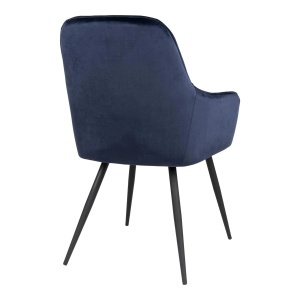 Scaun dining Harbo dining, Albastru, 65x57x87 cm - Img 2