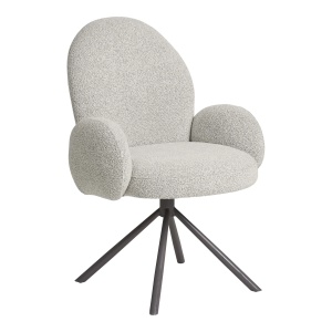 Scaun dining Lana, Bej, 69x65x91.5 cm - Img 5