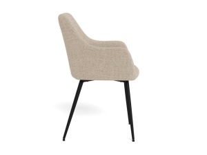Scaun dining Lizzy, Bej, 85x59x59 cm - Img 9